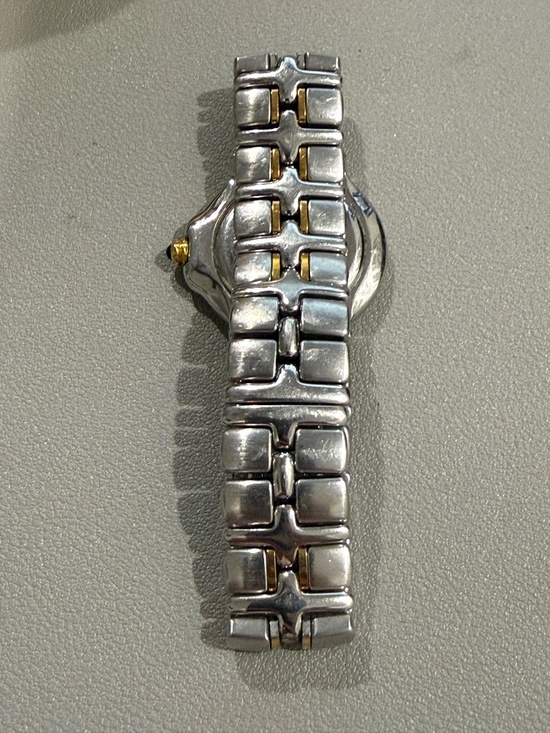 Raymond Weil Parsifal 9990 Two Tone Black Diamond Dial Swiss Quartz Watch‎